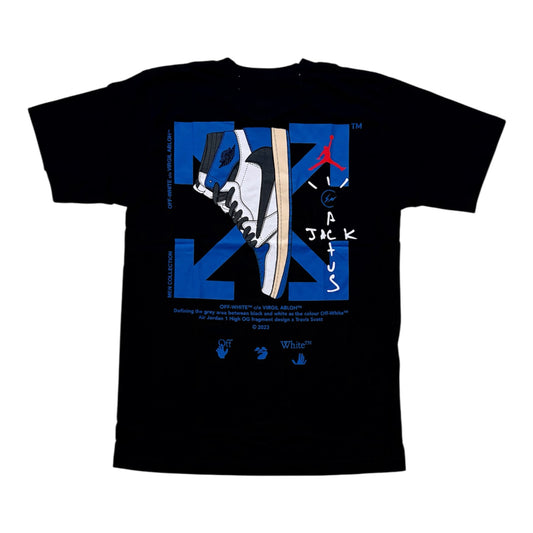 Off White X Travis Scott T-Shirt - Black