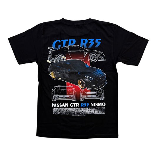Nissan GTR R35 T-Shirt - Black