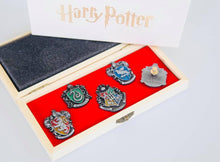 Load image into Gallery viewer, Hogwarts House Pins In Box - Harry Potter
